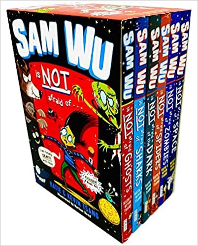 Sam Wu Is Not Afraid Of Series 6 Books Collection Box Set By Katie & Kevin Tsang