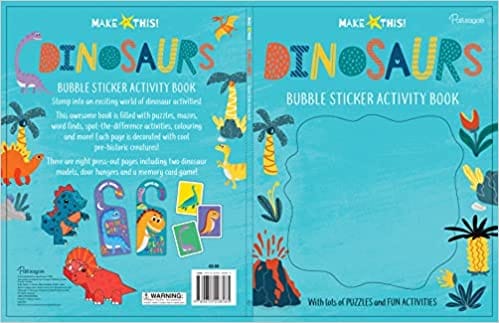 Make This! - Bubble Sticker Activity Book - Dinosaurs Vol. 2
