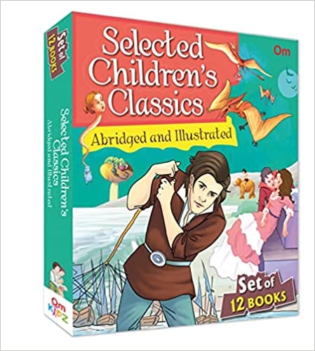 Selected Children Classics Abridged And Illustrated Classic Books For Kids - Boxset Of 12 Books