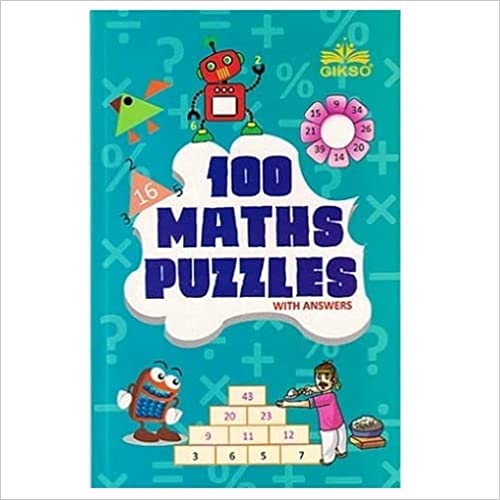Gikso 100 Maths Puzzles Book