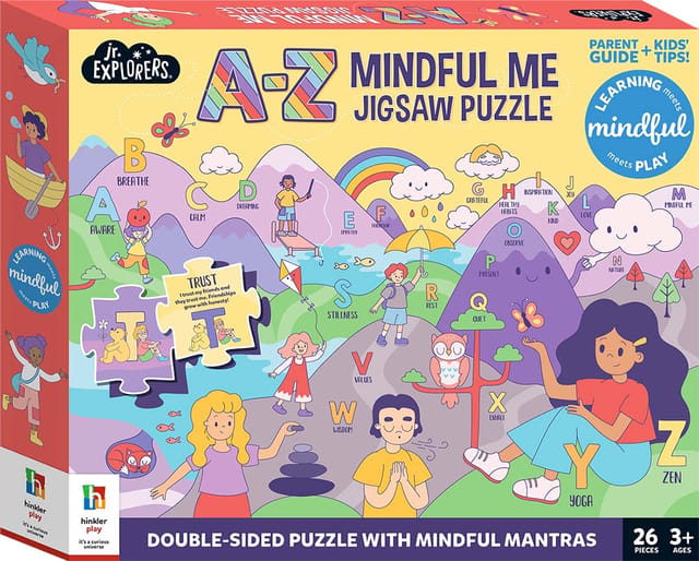 Junior Explorers A-z Mindful Me Jigsaw Puzzle
