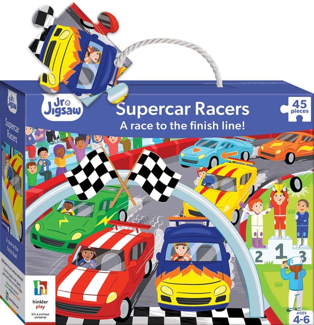 Junior Jigsaw Supercar Racers