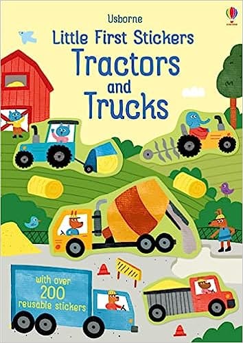Little First Stickers Tractors And Trucks