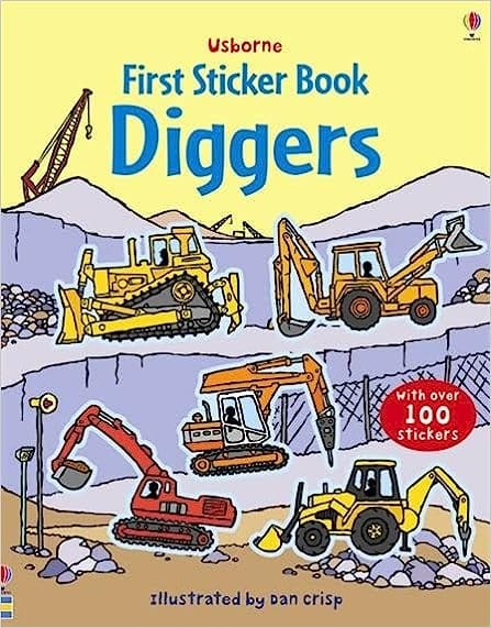First Sticker Book Diggers