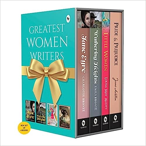 Greatest Women Writers (set Of 4 Books)