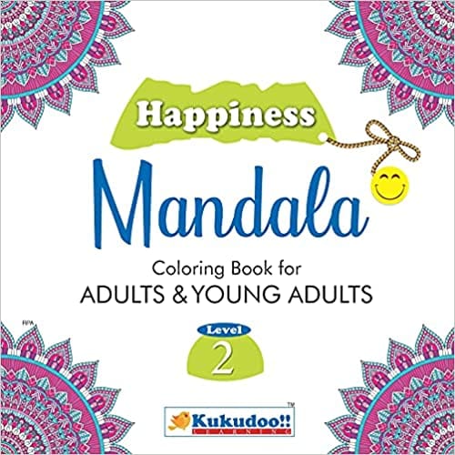 Happiness Mandala Colouring Book For Adults And Young Adults With Tear Out Sheets Book 2