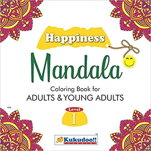 Happiness Mandala Colouring Book For Adults And Young Adults With Tear Out Sheets Book 1