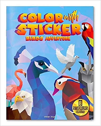 Color With Sticker - Birds Adventure