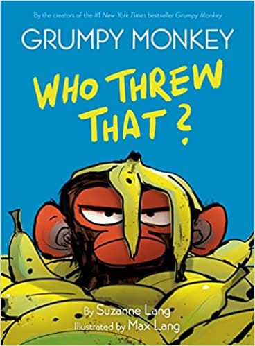 Grumpy Monkey Who Threw That? A Graphic Novel Chapter Book