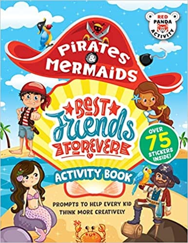 Pirates & Mermaids Best Friends Forever Activity Book