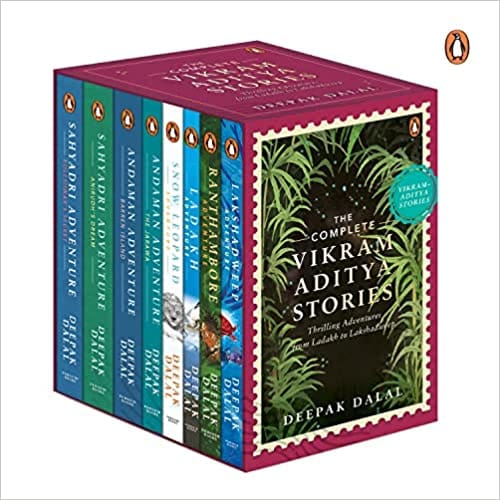The Complete Vikram�aditya Stories Thrilling Adventures From Ladakh To Lakshadweep Box Set