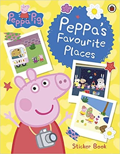 Peppa Pig Peppas Favourite Places Sticker Scenes Book
