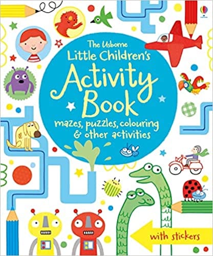 Little Childrens Activity Book Mazes Puzzles Colouring