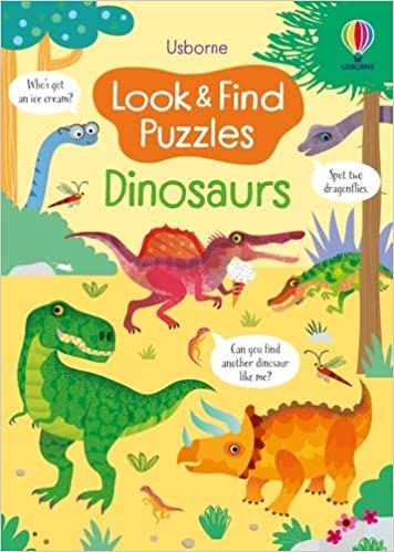 Look And Find Puzzles Dinosaurs