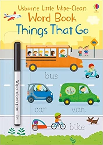 Little Wipe-clean Word Book Things That Go