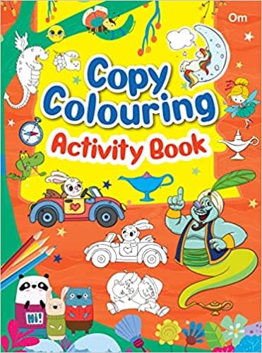 Copy Colouring Activity Book For Kids - 2