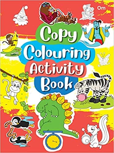 Copy Colouring Activity Book For Kids - 1