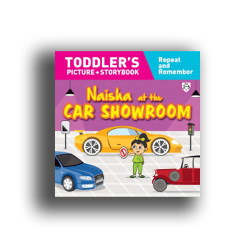 Naisha At The Car Showroom