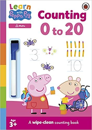 Learn With Peppa Counting 0-20 Wipe-clean Activity Book