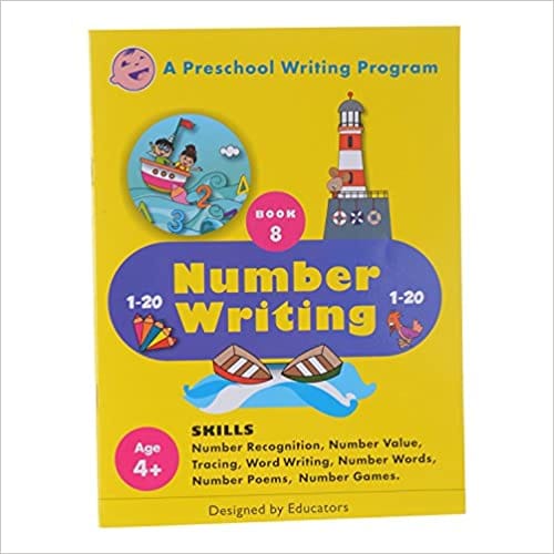 Preschool Writing Number Writing 1-20