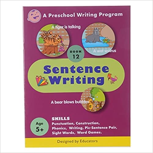 Preschool Writing Sentence Writing