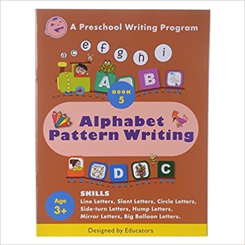 Preschool Writing Alphabet Pattern Writing