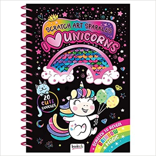 Scratch Art Sparkles I Love Unicorns