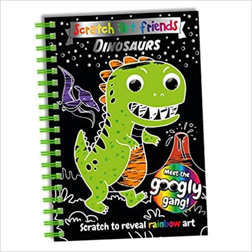 Scratch Art Friends Dinosaurs