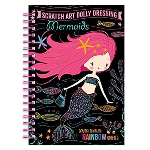 Scratch Art Dolly Dressing Mermaids