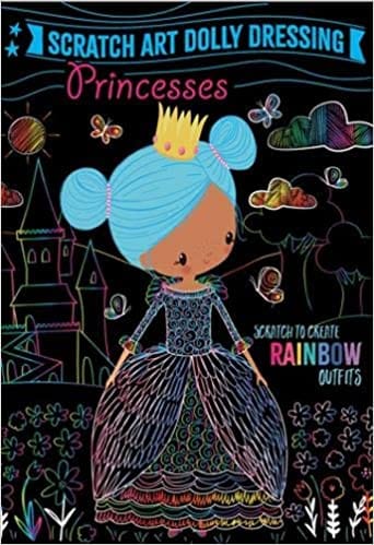 Scratch Art Dolly Dressing Princesses