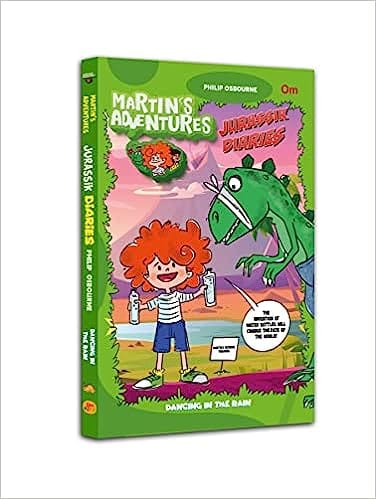 Martins Adventures Jurassik Diaries - Dancing In The Rain - Graphic Novel For Kids