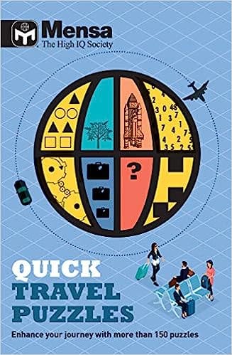 Mensa - Quick Travel Puzzles Enhance Your Journey With More Than 150 Puzzles