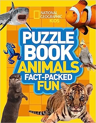 Puzzle Book Animals Brain-tickling Quizzes, Sudokus, Crosswords And Wordsearches