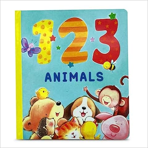 123 Animals Fun Board Books