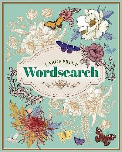 Large Print Wordsearch Easy To Read Puzzles Rustic Puzzles, Large Print
