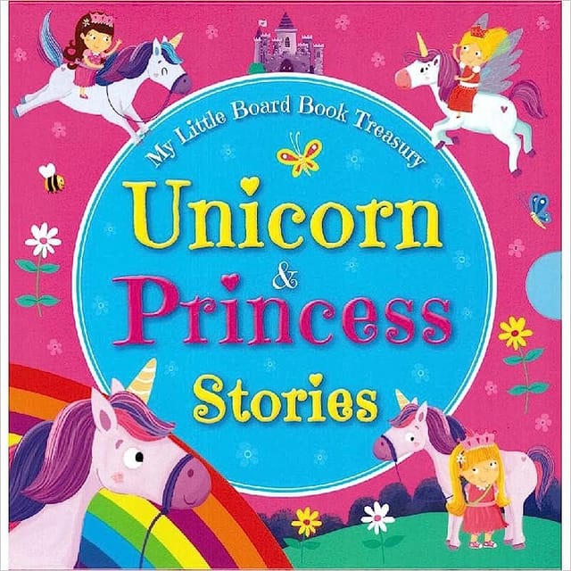 My Little Board Book Treasury Unicorn & Princess