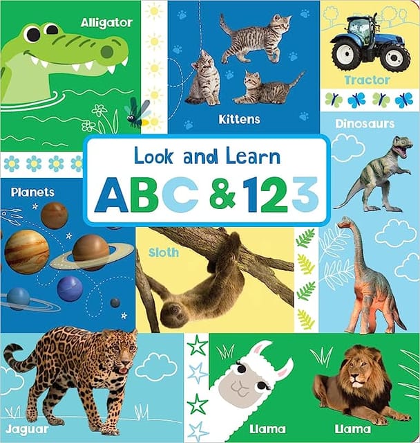 Look And Learn Abc & 123