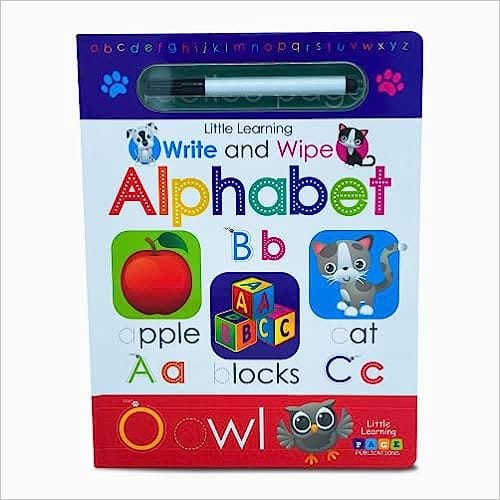 Write And Wipe Alphabet