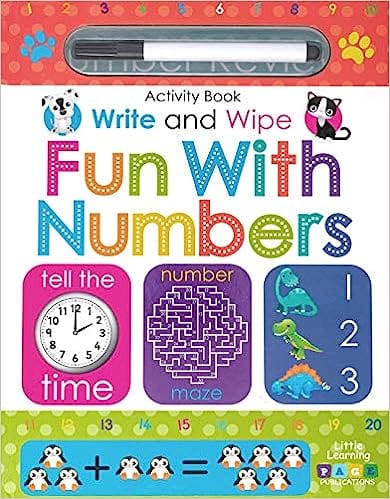 Write And Wipe Fun With Numbers