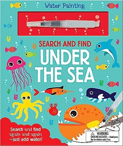Under The Sea (water Painting Search And Find)