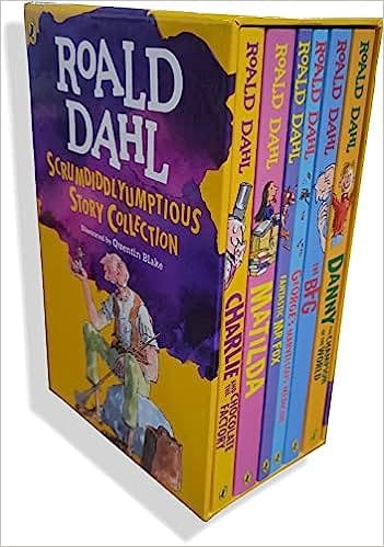 Roald Dahls Scrumdiddlyumptious Story Collection (6 Book Slipcase)