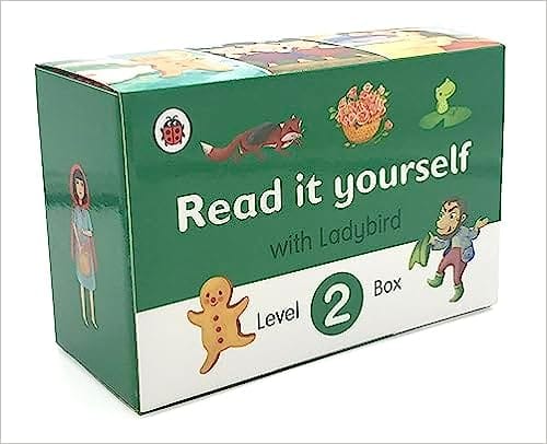 Read It Yourself With Ladybird (level 2) 10 Hardcover Books In Tuck Box
