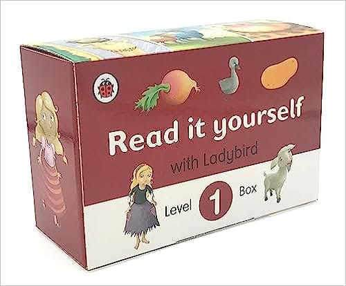 Read It Yourself With Ladybird (level 1) 10 Hardcover Books In Tuck Box
