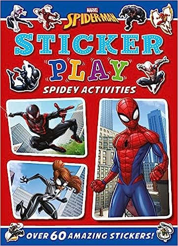 Marvel Spider-man Sticker Play Spidey Activities