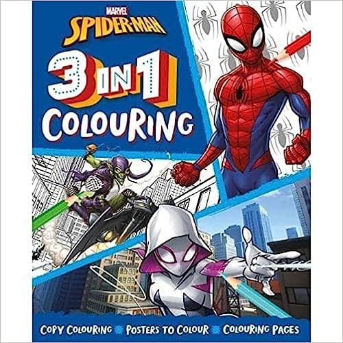 Marvel Spider-man 3-in-1 Colouring
