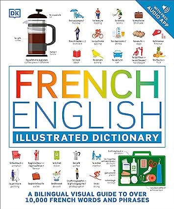 French English Illustrated Dictionary A Bilingual Visual Guide To Over 10,000 French Words And Phrases