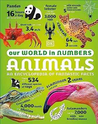 Our World In Numbers Animals An Encyclopedia Of Fantastic Facts