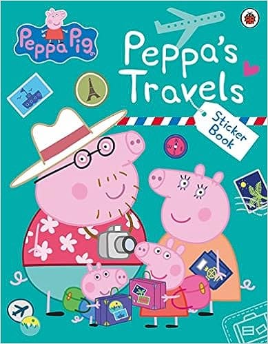 Peppa Pig Peppas Travels (sticker Book) Sticker Scenes Book