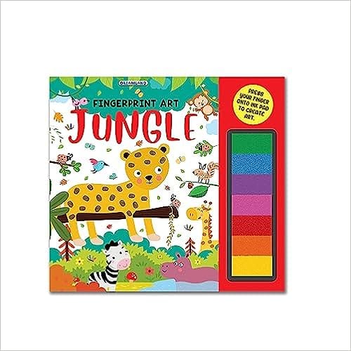 Fingerprint Art Activity Jungle