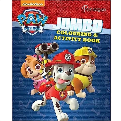 Paw Patrol Jumbo Colouring And Activity Book